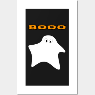 Booo ghost - Halloween. Posters and Art